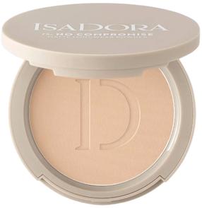 Kompaktne pulber IsaDora No Compromise Matte Longwear, 65 neutral beige, 7 g