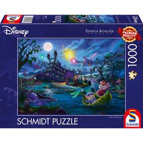 Pusle Schmidt Thomas Kinkade Studios Disney The Rescuers 58046, 49.3 cm x 69.3 cm, 1000 tk, mitmevärviline