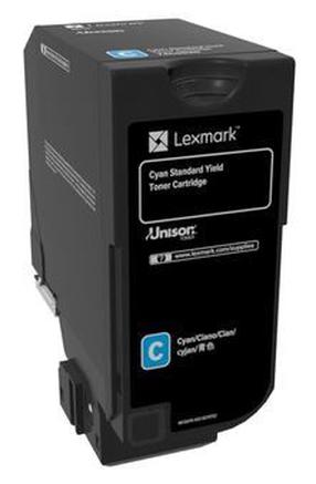 Картридж для струйного принтера Lexmark CS72x 74C0S20, синий цв.