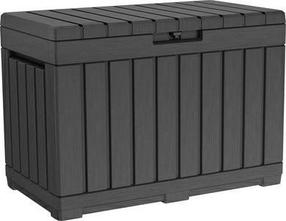 Aia hoiukast Keter, 82.3 cm x 45 cm x 57.7 cm, 190 l, grafiit v.