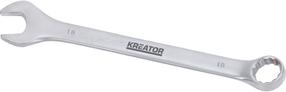 Комбинированный ключ Kreator KRT501213, 215 мм, 18 мм