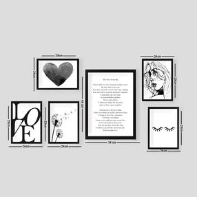 Pilt Wallity SET_084, 24 cm x 44 cm