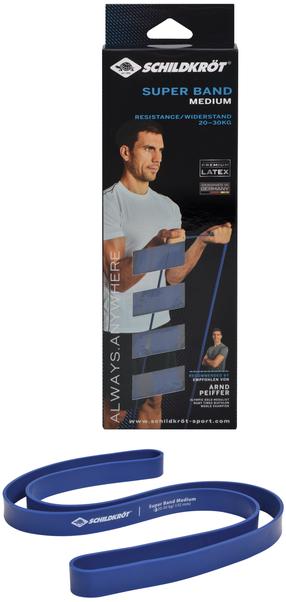 Takistuskumm Schildkrot Fitness Super Medium, 208 cm x 3.2 cm, sinine v.