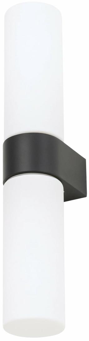 Lampa sienas Nowodvorski Natalie 10728, G9, 2 x 10 W, balta krās. / melna krās.