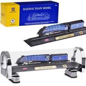 Žaislinis lokomotyvas Class A4 Mallard, 1:160, mėlyna sp.