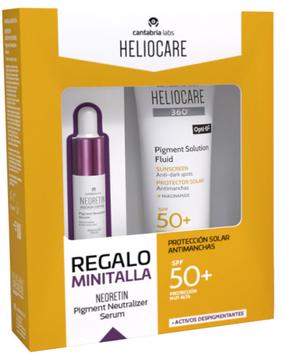 Priemonė įdegio priežiūrai veidui Cantabria Labs Heliocare Skincare Set SPF50+, 60 ml