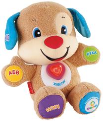 Lavinamasis žaislas kūdikiui, šuniukas su širdele Mattel Fisher Price, 29.7 cm, RUS, įvairių spalvų