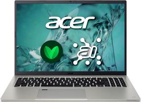 Nešiojamas kompiuteris Acer Aspire Vero AV16, 125U, 8 GB, 1 TB, 15.6 ", Intel Graphics, pilka, eng