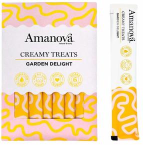 Kassimaius Amanova Creamy Treats Garden Delight, kanaliha, 0.015 kg, 6 tk