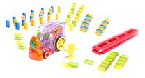 Žaislinis traukinys Electric Domino Train, įvairių spalvų