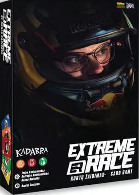 Kortų žaidimas Kadabra Extreme Race, LT EN