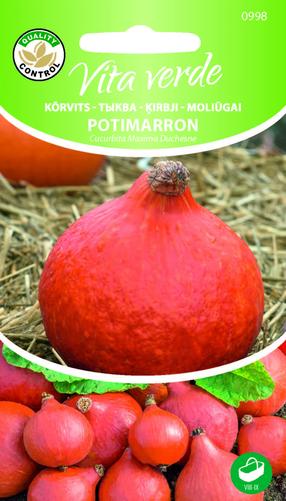 Seemned, kõrvits Squash Potimarron Seeds, 1 g