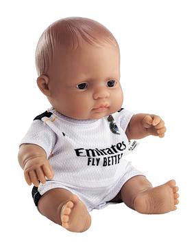 Beebinukk Miniland Real Madrid Latin Boy, 21 cm, valge v.