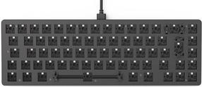 Kahjustatud pakendiga toode. Juhtmega mänguklaviatuur Glorious PC Gaming Race GMMK GMMK 2 Compact Keyboard - Barebone ISO Layout, EN, must v.