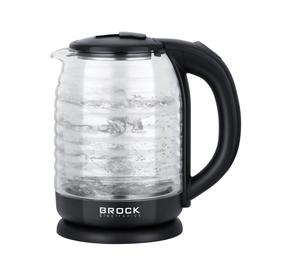 Elektrinis virdulys Brock WK 2401, 1.8 l, skaidri sp./juoda sp.