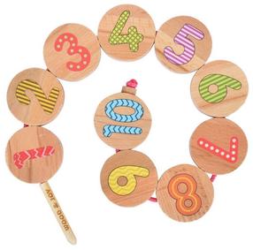 Loendamise mäng Wood&Joy Syntax, 3 cm, mitmevärviline, 6 tk