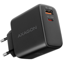 Adapteris Axagon ACU-PQ45, USB Type C/USB, melna krās., 45 W