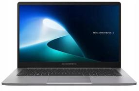 Ноутбук Asus ExpertBook P1403CVA-S61695X, 210H, 16 GB, 512 GB, 14 ″, AMD Radeon Graphics, серебристый цв., EN, Windows 11 pro