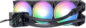 Водяной охладитель для процессора Alphacool Eisbaer Pro Aurora 360, 390 мм x 120 мм