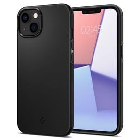 Telefono dėklas Spigen Thin Fit, juoda sp., Apple