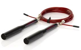 Lecamaukla Gymstick Speed Rope Pro 61124, 300 cm, melna krās./sarkana krās.