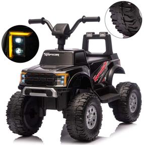 Детский электрический квадрицикл Milly Mally Ford F-150 Raptor, черный цв.