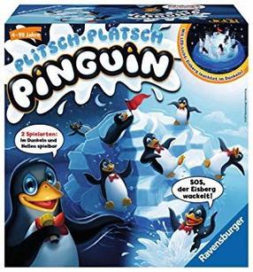 Stalo žaidimas Ravensburger Plitsch Platsch Penguins 21325, EN