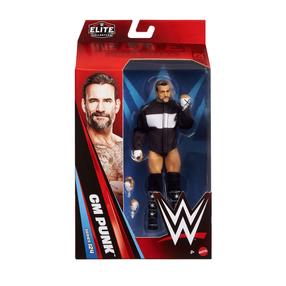 Mängukujuke, koos tarvikutega Mattel WWE Series 124 CM Punk, 15 cm, must v.