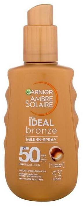 Pienelis įdegio priežiūrai kūnui Garnier Ambre Solaire Ideal Bronze SPF50, 150 ml