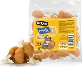 Gardums suņiem Hau&Miau HM-8103, vistas gaļa, 0.5 kg