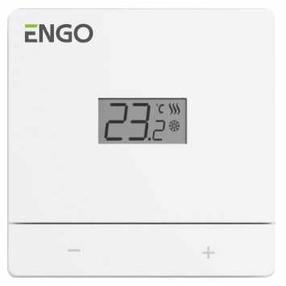 Termostaat Engo Controls, pinnale paigaldatav, valge v., 8 cm, 5 - 35 °C