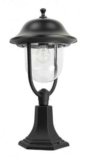 Vabalt seisev välisvalgusti Su-Ma Prince, 60W, E27, IP43, must v., 25 cm x 55 cm