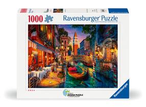 Puzle Ravensburger Canal Cruise In Venice, 50 cm x 70 cm, 1000 gab., daudzkrāsaina