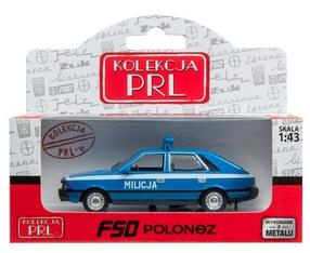 Mängu politseiauto Daffi PRL F50 Police, 1:43, sinine v.