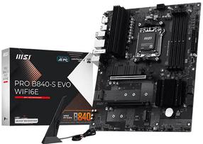 Emaplaat MSI PRO B840-S EVO WIFI6E