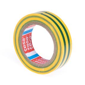 Электрическая изоляционная лента Tesa 53988, желтый цв./зеленый цв., 20 м
