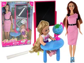 Lėlė su priedais Kaibibi Baby Teacher, 31 cm, įvairių spalvų