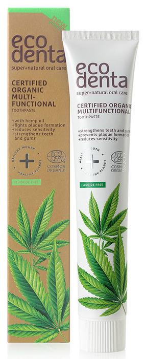 Hambapasta Ecodenta Hemp Oil Multifunctional, 75 ml