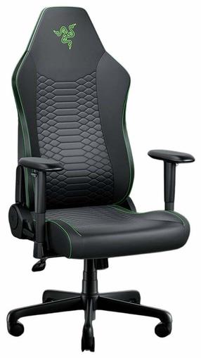 Žaidimų kėdė Razer Iskur V2 X NewGen, 70 x 70 x 126 - 136 cm, juoda sp./žalia sp.