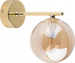 Lampa sienas TK Lighting Estera 4778, G9, 1 x 6 W, caurspīdīga krās./zelta krās. / zelta krās.