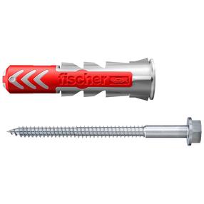 Kaištis Fischer DuoPower, varžtiniai, 10 mm x 50 mm, 4 vnt.