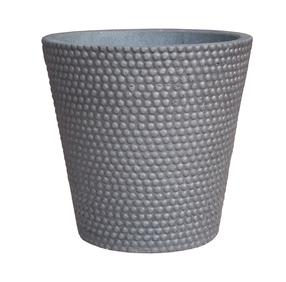 Gėlių vazonas Domoletti RP16-077, keramika/cementas, Ø 30 cm, pilka sp.