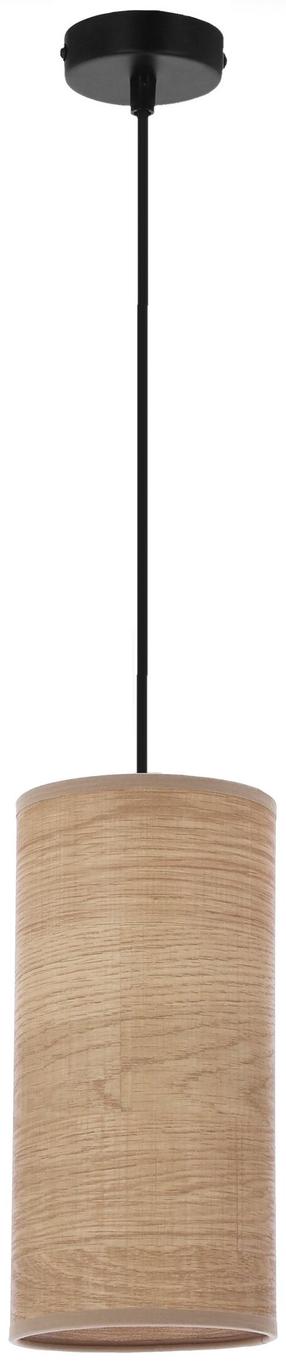 Šviestuvas kabinamas Candellux Lighting Ballo 31-19615, E27, 1 x 60 W, medienos sp. / juoda sp., 12 x 25 cm