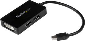Адаптер StarTech 3-in-1 Mini DisplayPort to DisplayPort/DVI/HDMI