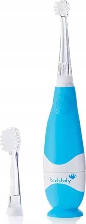 Elektrinis dantų šepetėlis BabySonic Brush Baby, mėlyna sp.