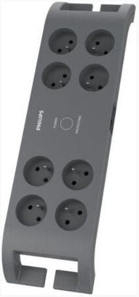 Pikendusjuhe Philips SPN3180A/60, 2 m, 8 pesa, lülitiga, hall v.