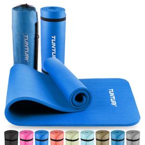 Fitnesa un jogas paklājs Tunturi Fitnessmat NBR, zila krās., 180 cm x 60 cm x 1.5 cm
