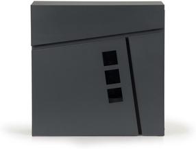 Pašto dėžutė ModernHome HPB932-20-1, antracito sp., 37 cm x 10.5 cm x 36.5 cm