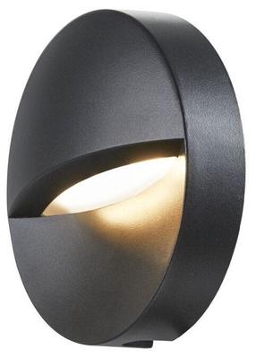 Sieninis lauko šviestuvas SLV Downunder Out, 4.3W, LED, IP65, antracito sp., 14 cm x 14 cm