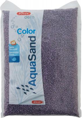 Gruntas Zolux AquaSand Color 346085, 1 kg, violetinė sp.